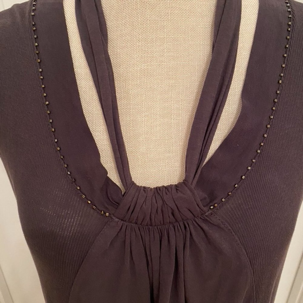LABEL + THREAD_ Blue/Gray Cotton Dress